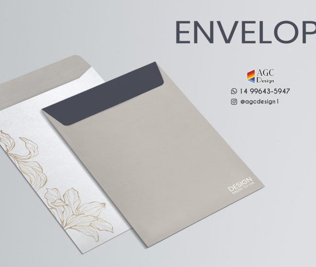 Envelope mockup psd set