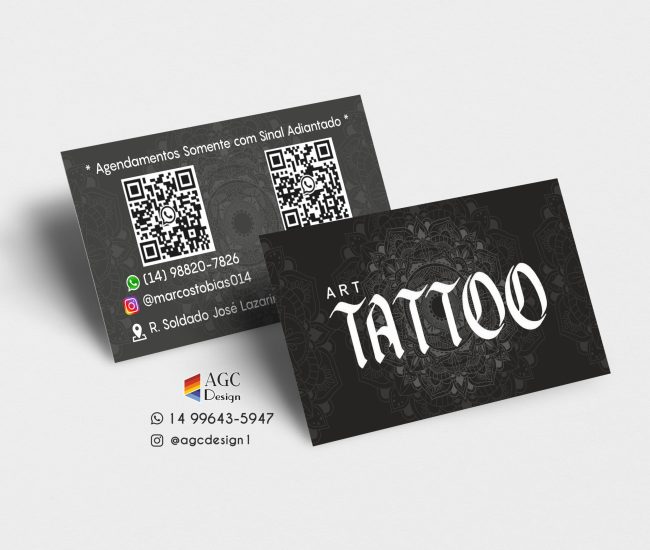 Business card mockup psd for nature shop